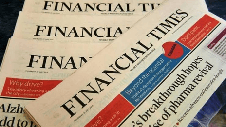 Featured on Financial Times for Bravery